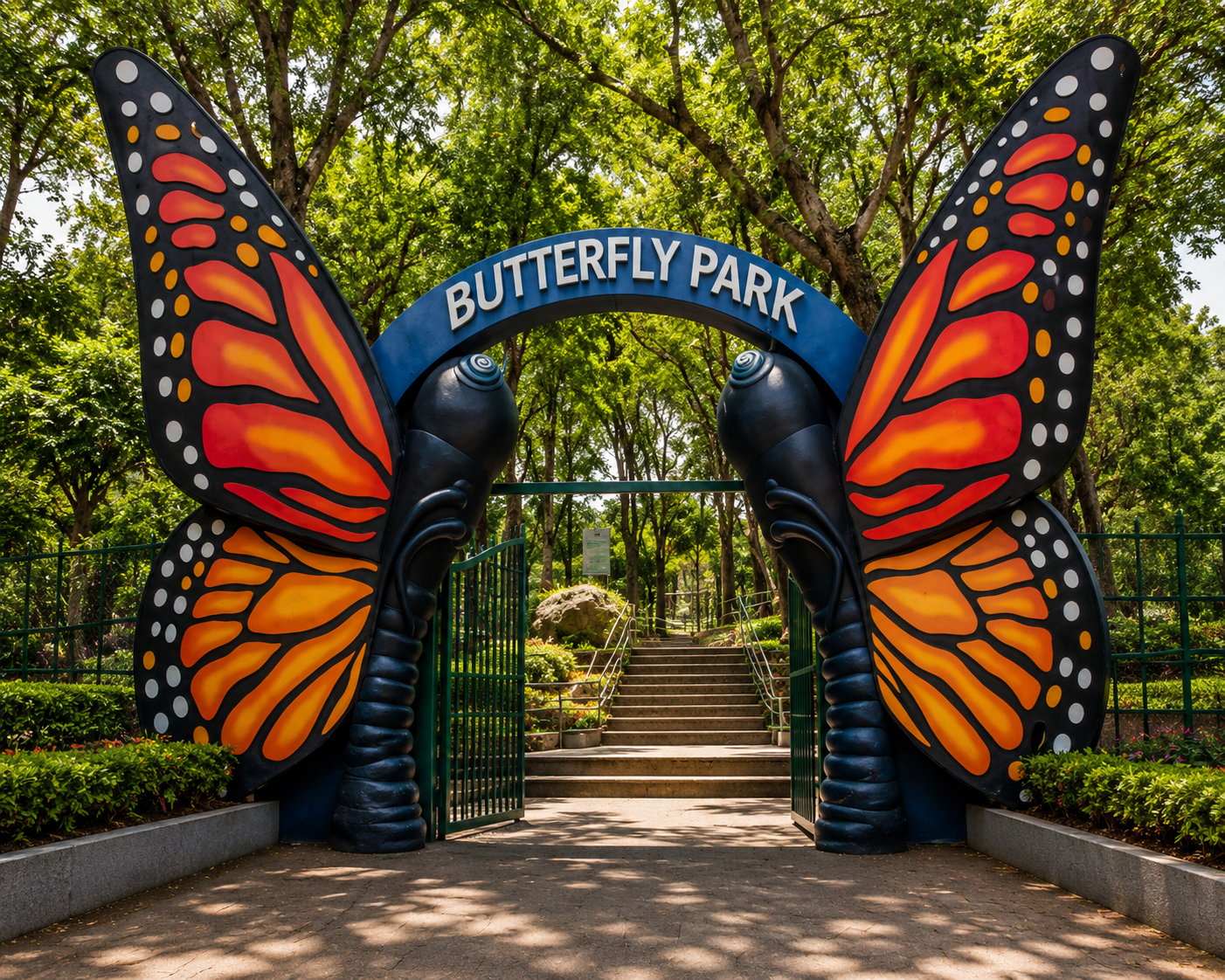Butterfly Entry  Gate