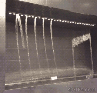 Digital Water Curtain Fountain