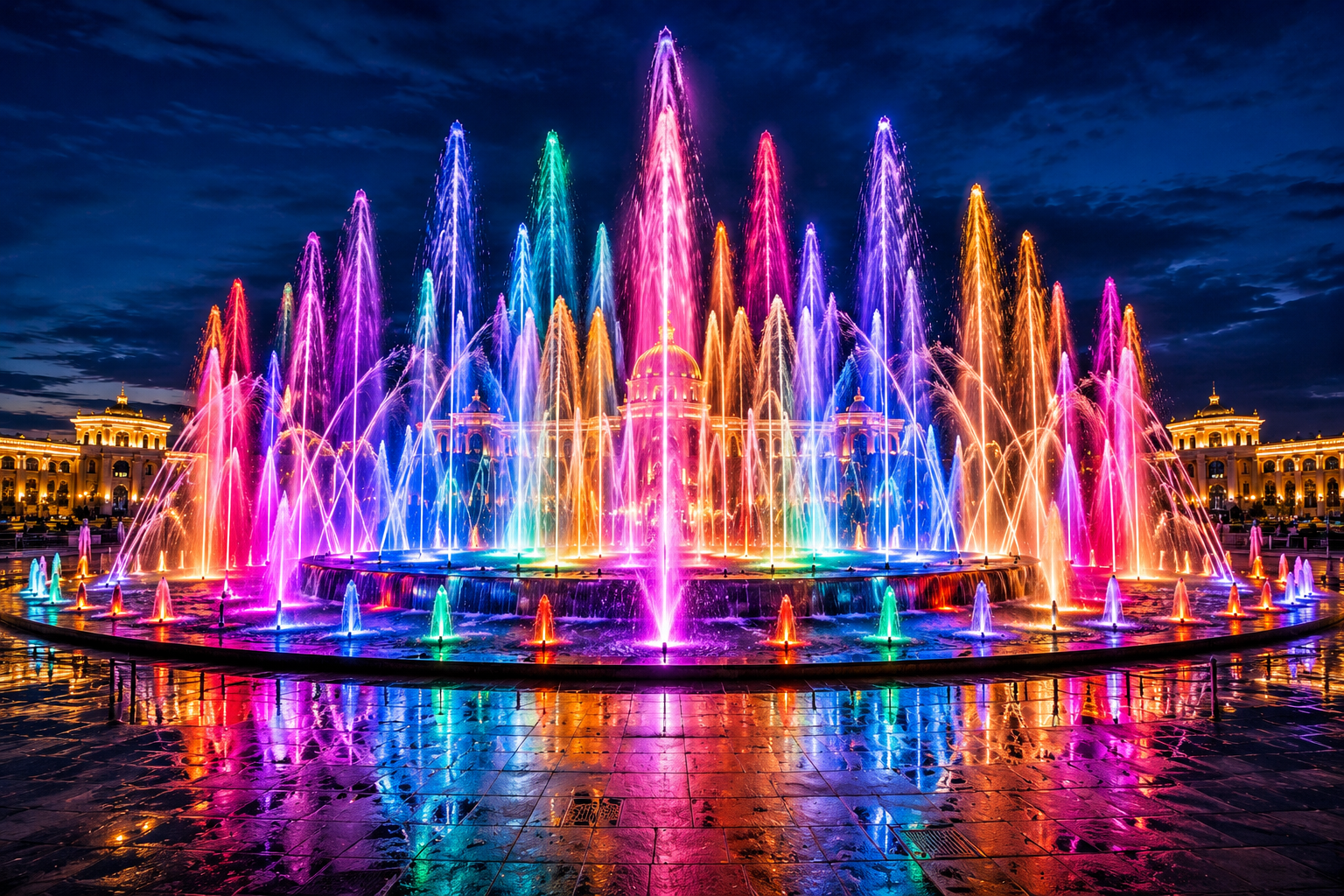 Royal Crown Musical Fountain