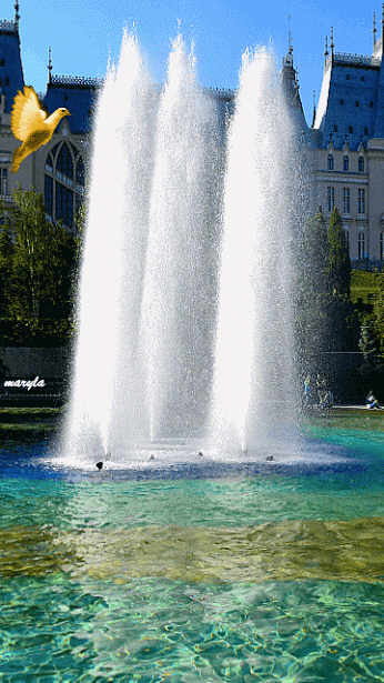 Crown Jet Floating Fountain