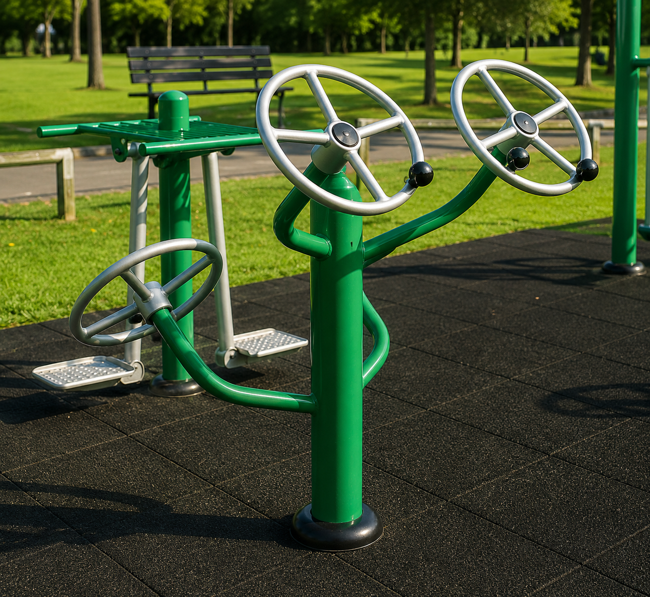 Outdoor Shoulder Wheel Fitness Equipment