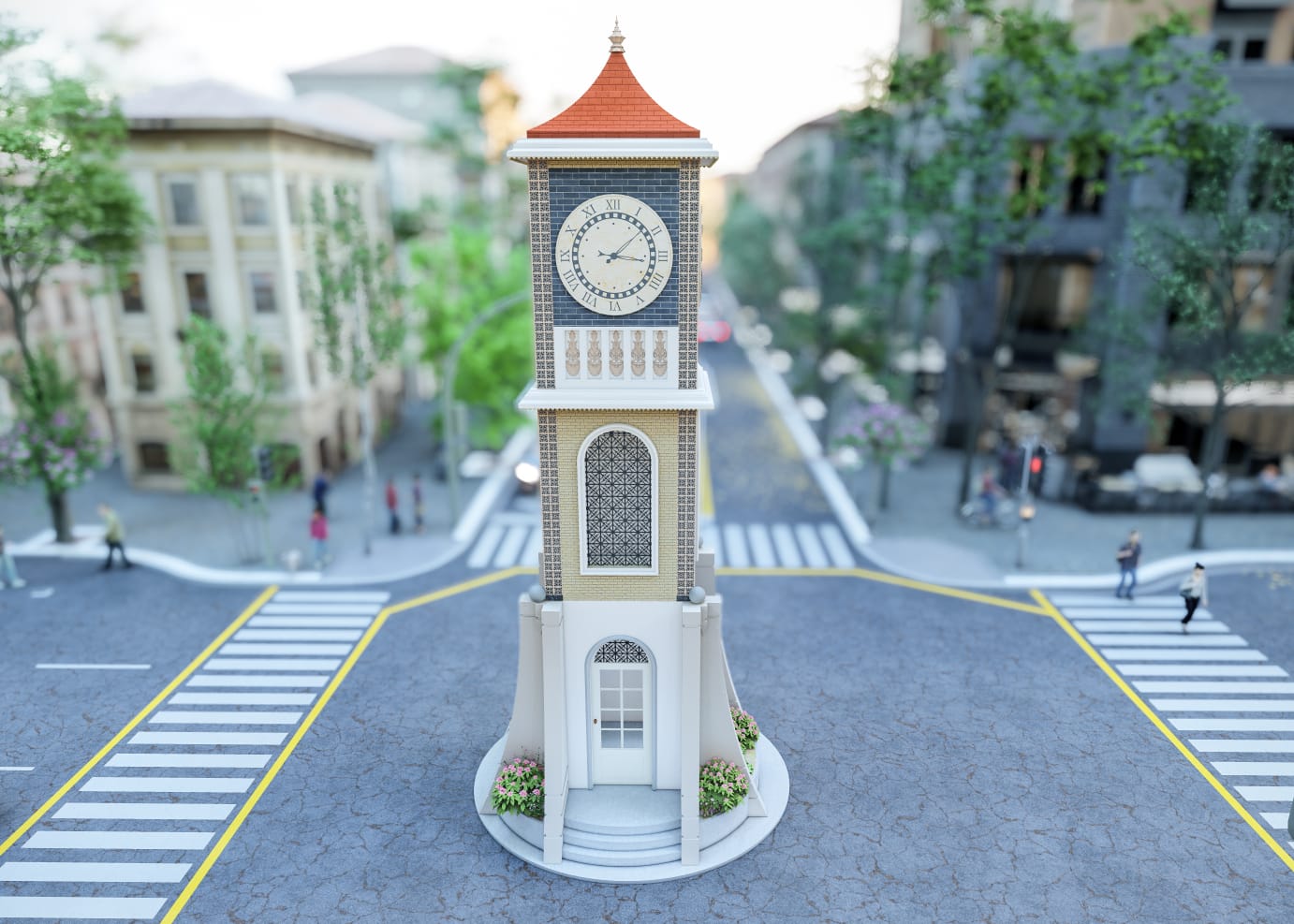 Urban Classic Clock Tower