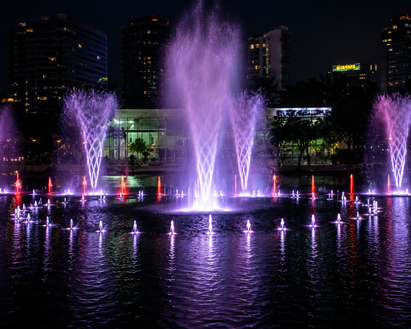Tornado Musical Fountain