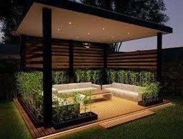 Modern Lounge Gazebo