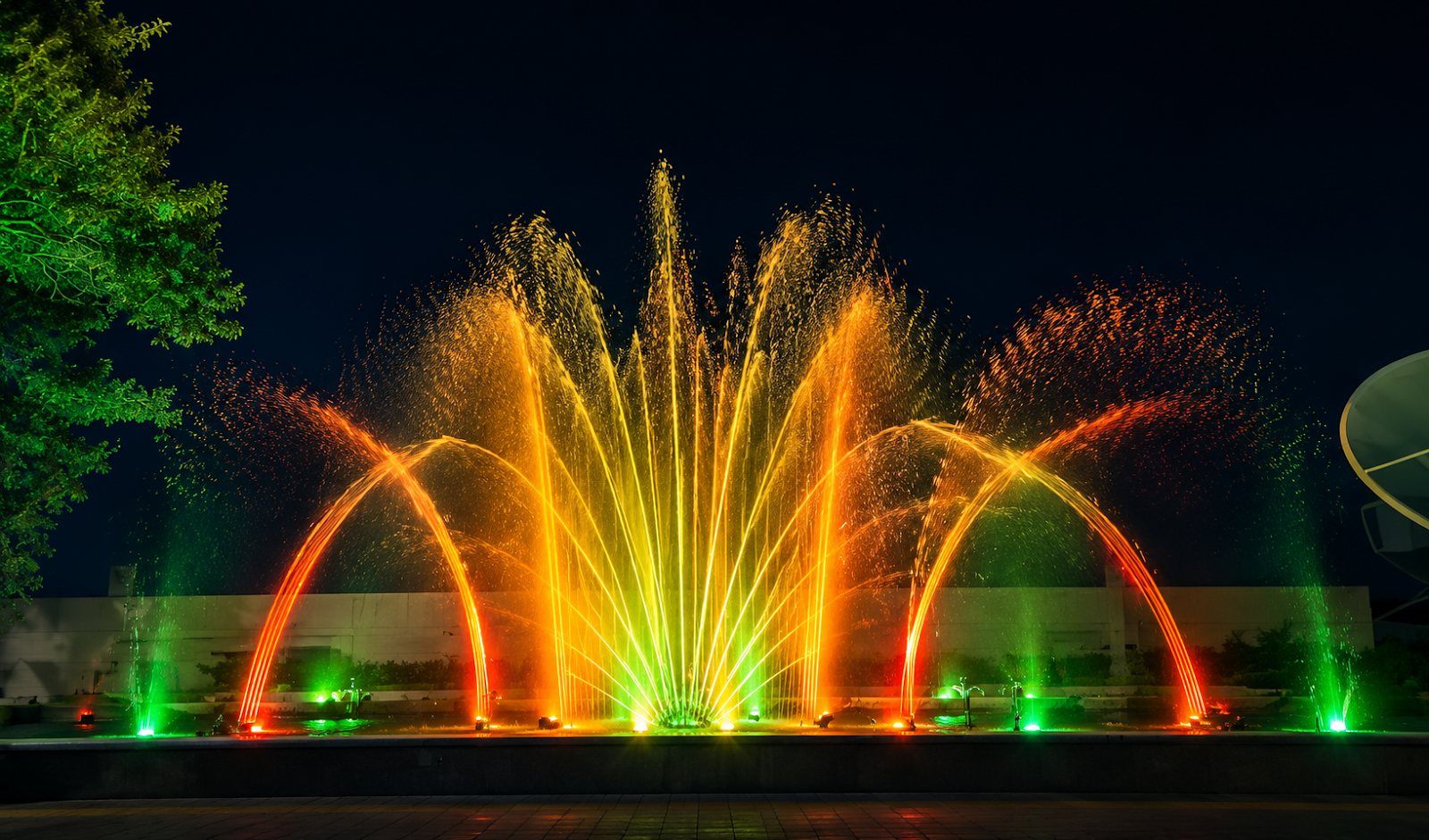 Multicolor Musical Dancing Fountain