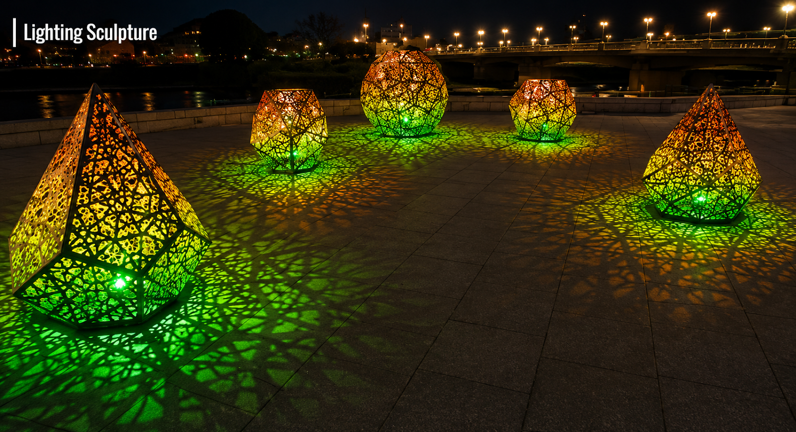 LumiGeo Illuminated Sculpture Collection