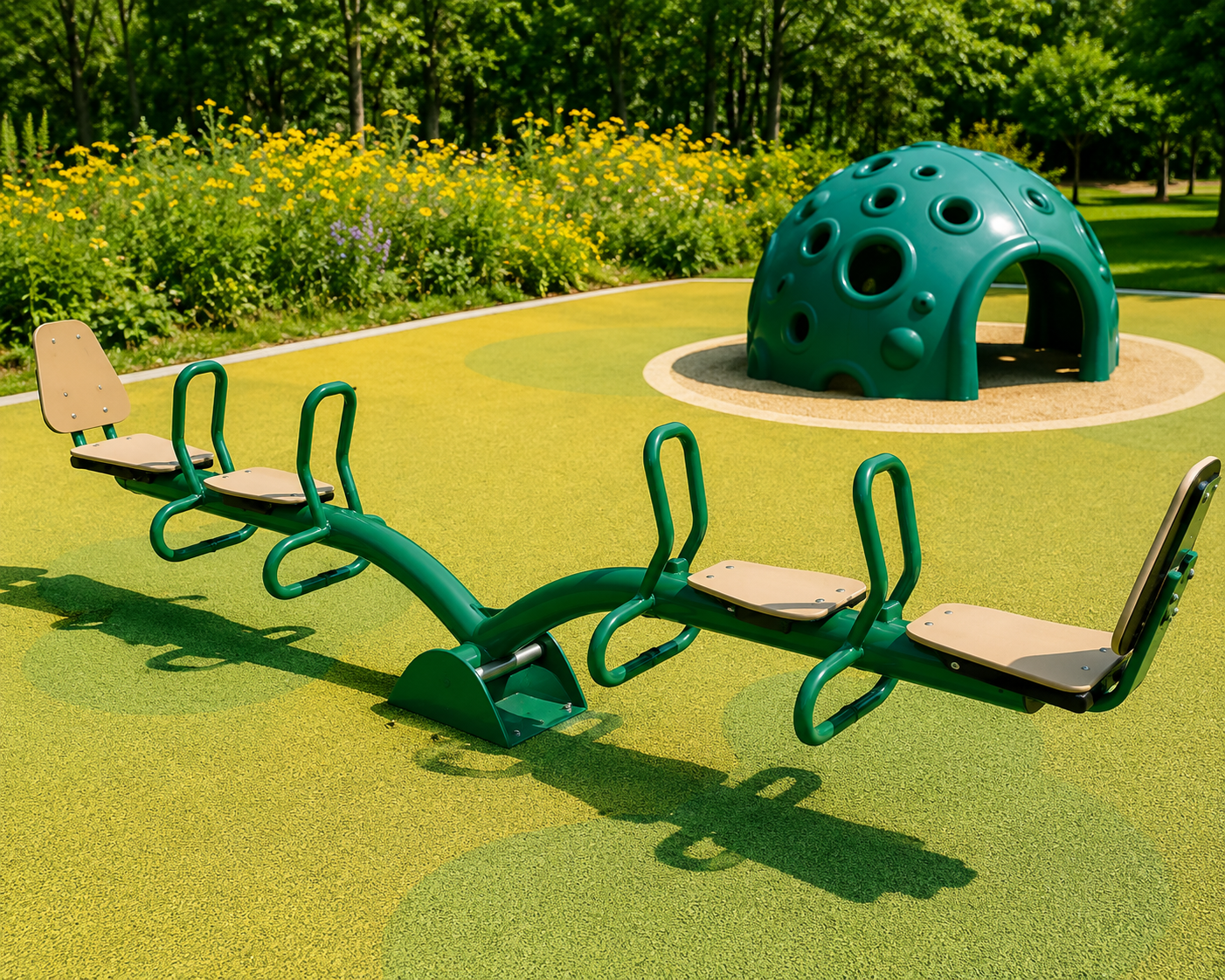 Multi-User Balance Seesaw