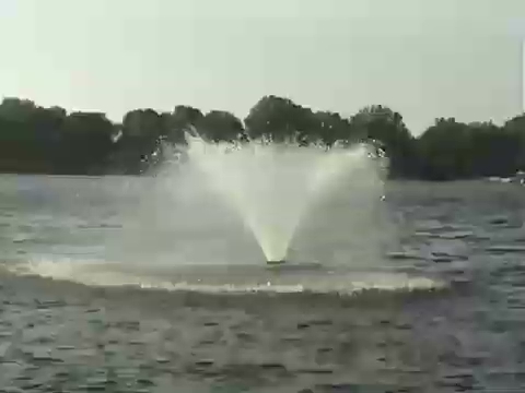 Fan Jet Floating Fountain