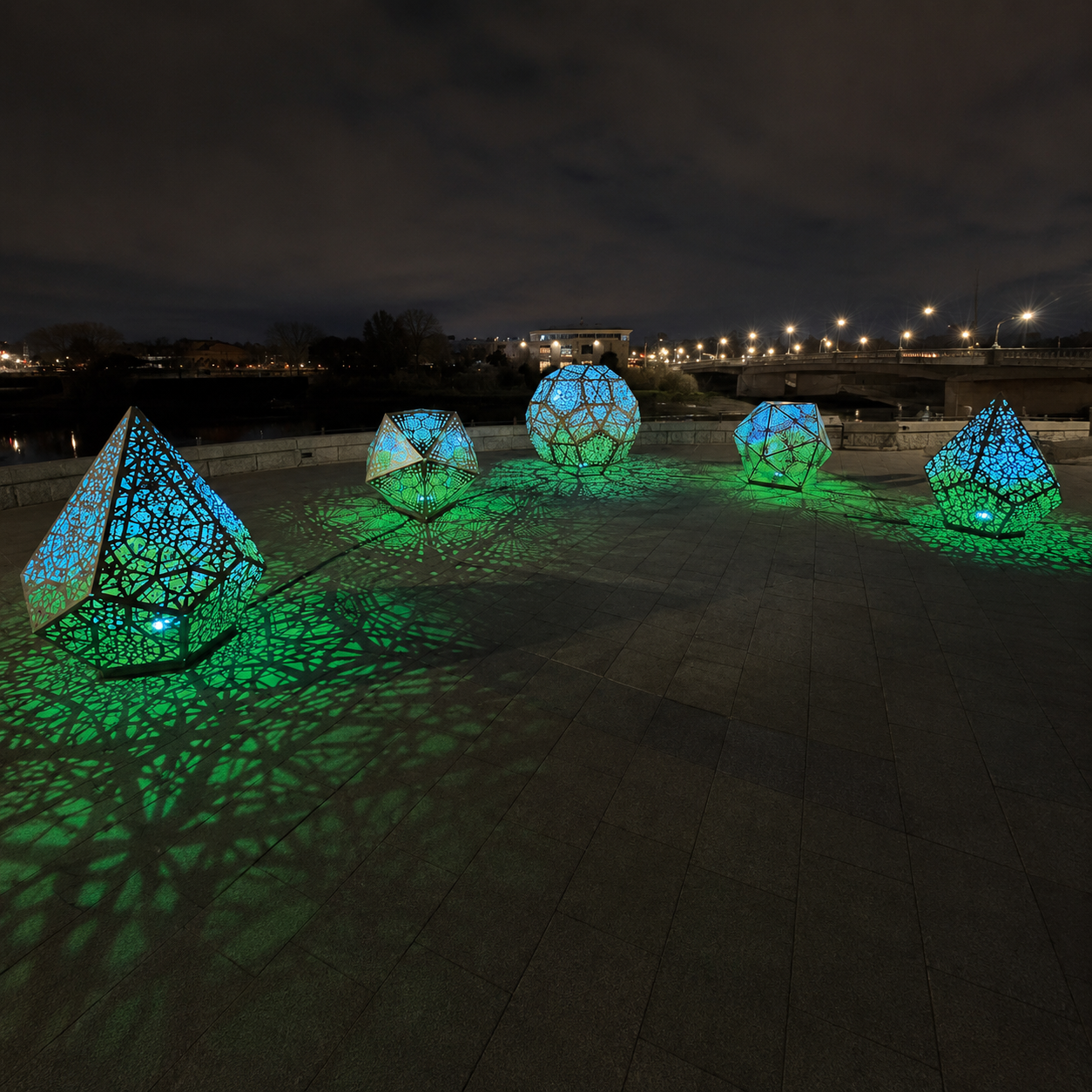 LumiGeo Illuminated Sculpture Collection