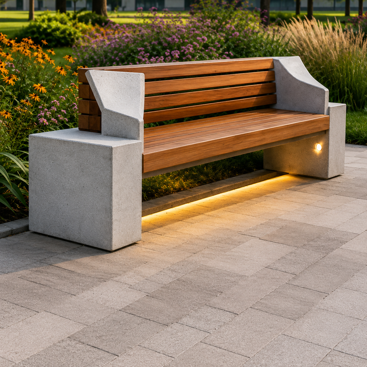 Modern Minimalist Bench