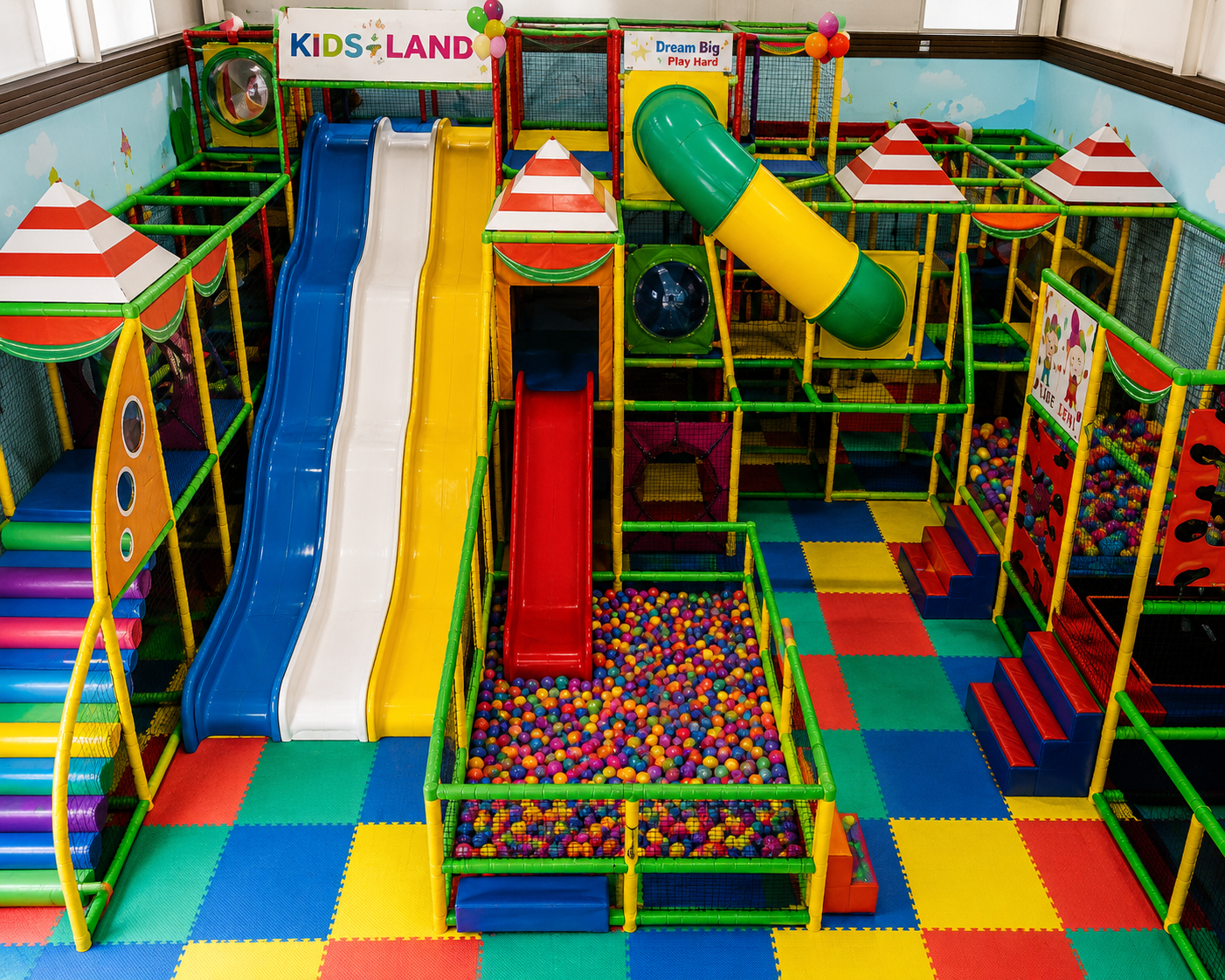 Kids Indoor Soft Play Adventure Zone