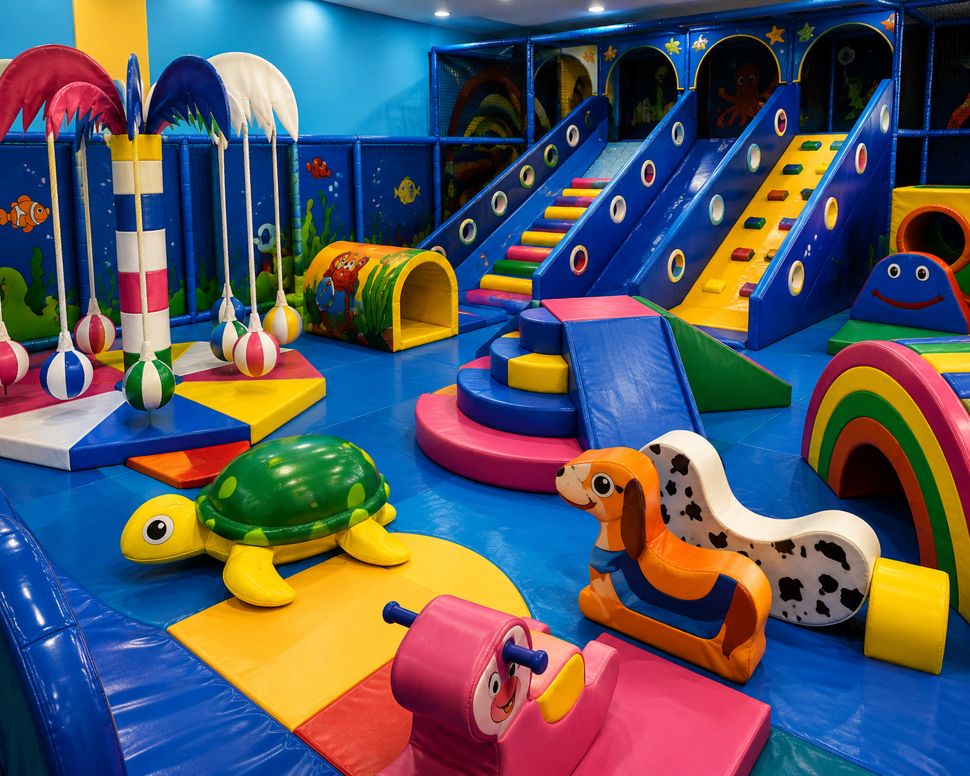 Premium Indoor Soft Play Adventure System