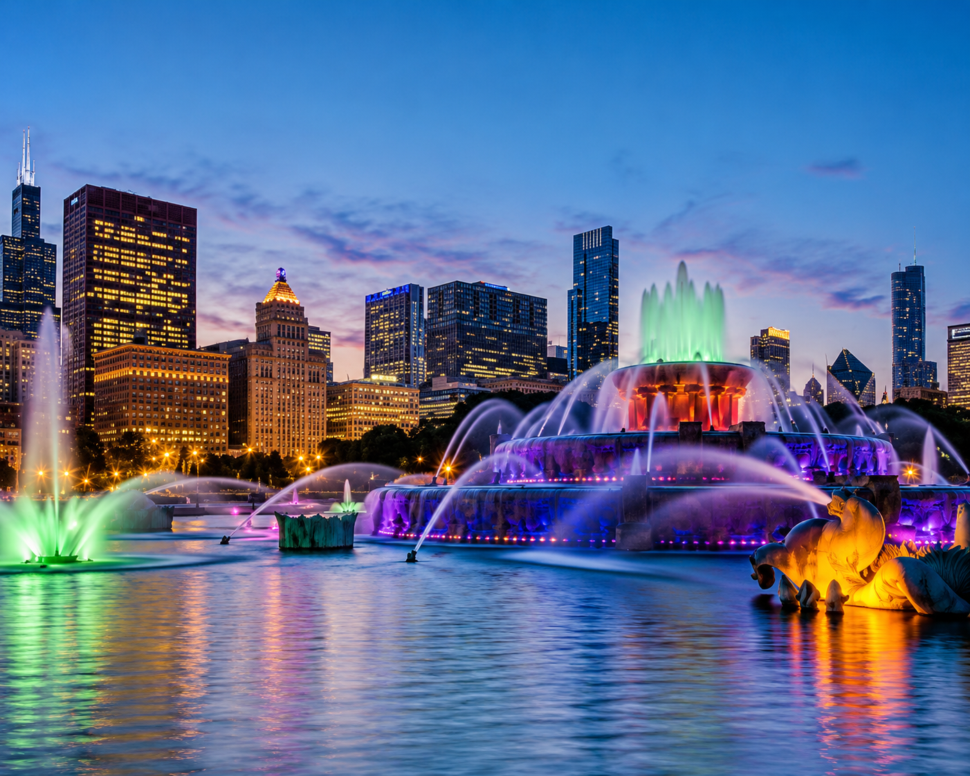Musical Architectural Fountain