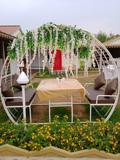Floral Canopy Gazebo