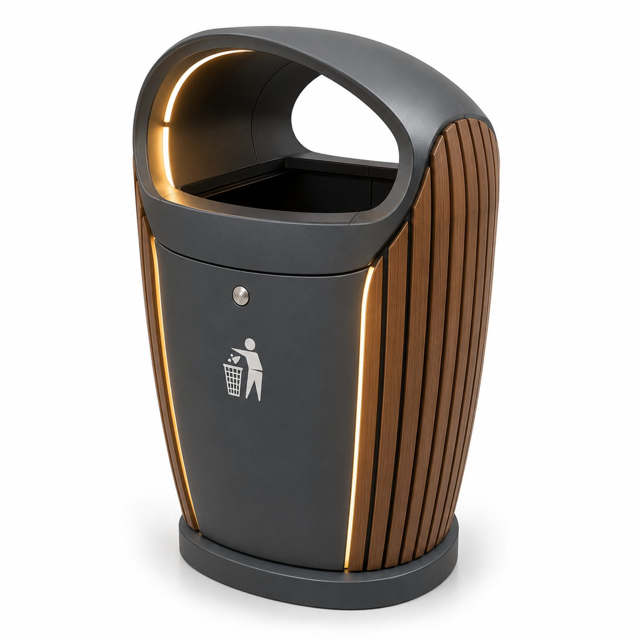 Modern Designer Outdoor Dustbin