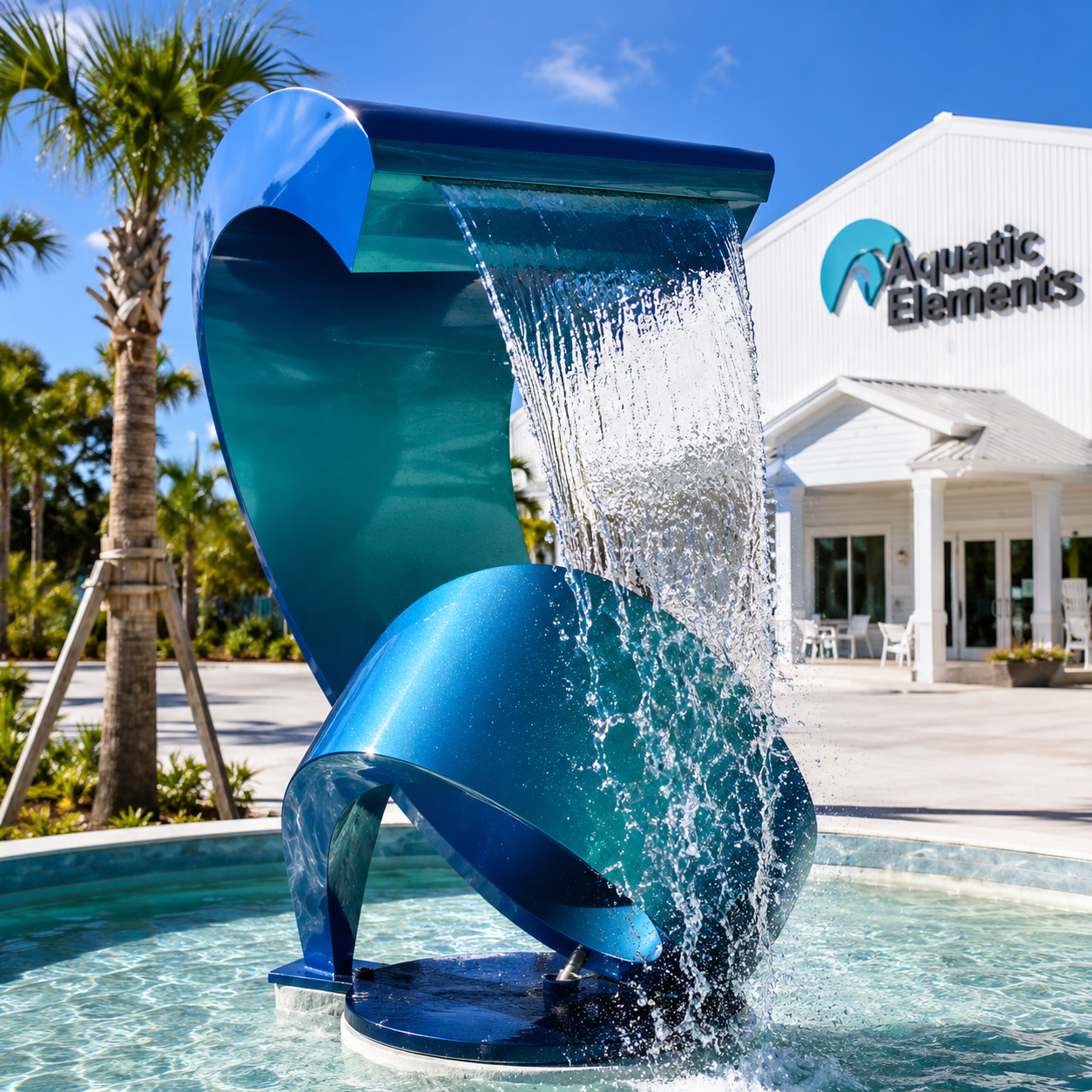 Wave Cascade Water Fountain