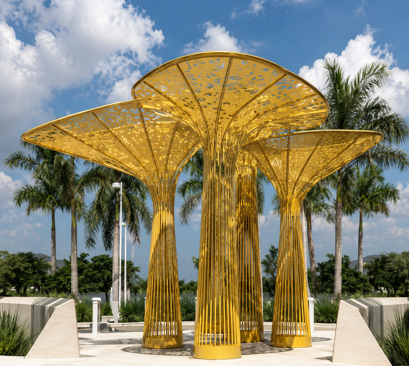 Aurora Canopy Sculpture