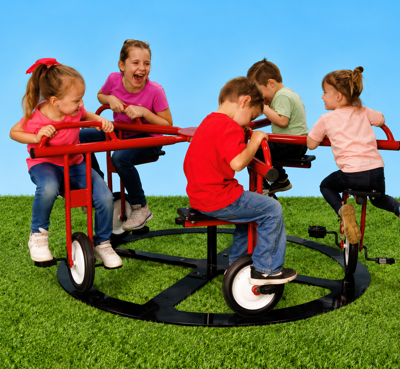 Pedal Powered Merry-Go-Round